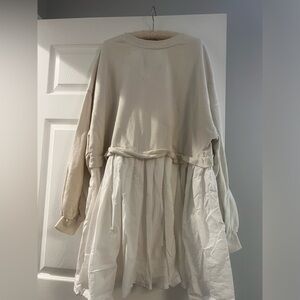 Free people Eleanor sweatshirt dress